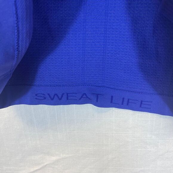 Lululemon Blue Run Dash Half Zip Pullover Long Sleeve Pullover Sweatshirt Size 6 - Picture 5 of 10